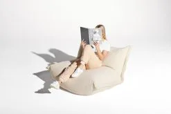 Fatboy The BonBaron Sherpa Lounge Chair, Ecru -Stools Store 01FATBOY the BonBaron sherpa ecru Masterpiece 01 104941