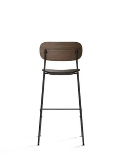 MENU Co Bar Chair 75,5 Cm, Black Steel - Dark Stained Oak 7 MENU Co Bar Chair 75,5 Cm, Black Steel - Dark Stained Oak -Stools Store 1179113 Co Bar Chair Dark Stained Oak Dark Stained Oak Black Back