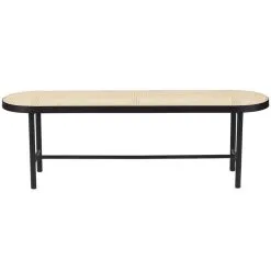 Warm Nordic Be My Guest Bench, Cane