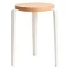 TIPTOE Lou Stool, Oak - Cloudy White -Stools Store 11 Tiptoe 20 TH