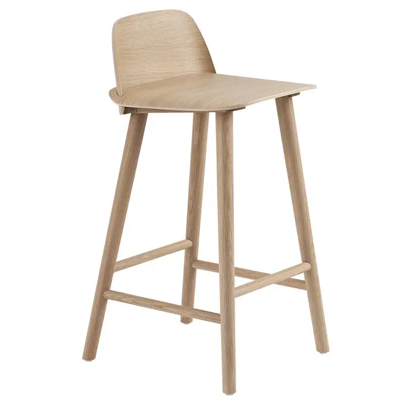 Muuto Nerd Counter Stool, 65 Cm, Oak 3 Muuto Nerd Counter Stool, 65 Cm, Oak