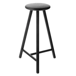 Nikari Perch Bar Stool 63 Cm, Black