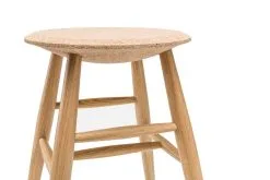 Hem Drifted Stool, Light Cork - Oak -Stools Store 13053 Drifted Stool Light Cork Oak detail 1