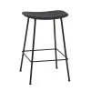 Muuto Fiber Counter Stool, 65 Cm, Tube Base, Black -Stools Store 15MuutoAW2017 HV
