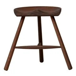 Form & Refine Shoemaker Chair No. 49 Stool, Smoked Oak