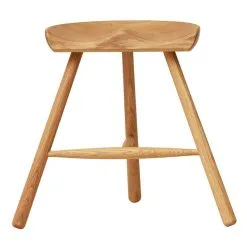 Form & Refine Shoemaker Chair No. 49 Stool, Oak