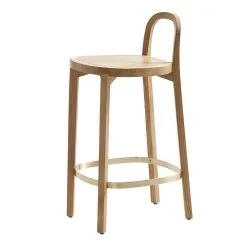 Woodnotes Siro+ Bar Stool 65 Cm, Oak