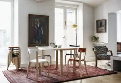 Artek Aalto Stool 60, Blue - Birch -Stools Store 1856018 Chair 69 Aalto Table round 91 Floor Light A808 Armchair 402 master 6