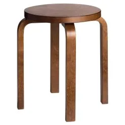 Artek Aalto Stool E60, Walnut