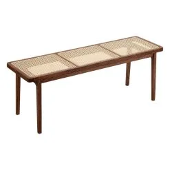 NORR11 Le Roi Bench, Dark Smoked Oak -Stools Store 200916 NORR112491