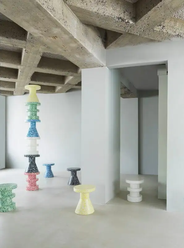 Normann Copenhagen Bit Stool, Stack, Green 5 Normann Copenhagen Bit Stool, Stack, Green - Image 3