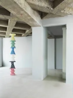 Normann Copenhagen Bit Stool, Cone, Yellow -Stools Store 2022 Bit Cone Stack Group 05 1