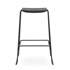 Normann Copenhagen Just Barstool 75 Cm, Without Back Rest, Black -Stools Store 20NCchairs iso HV