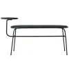 MENU Afteroom Bench, Black - Leather -Stools Store 2106Menu 20 isoTH