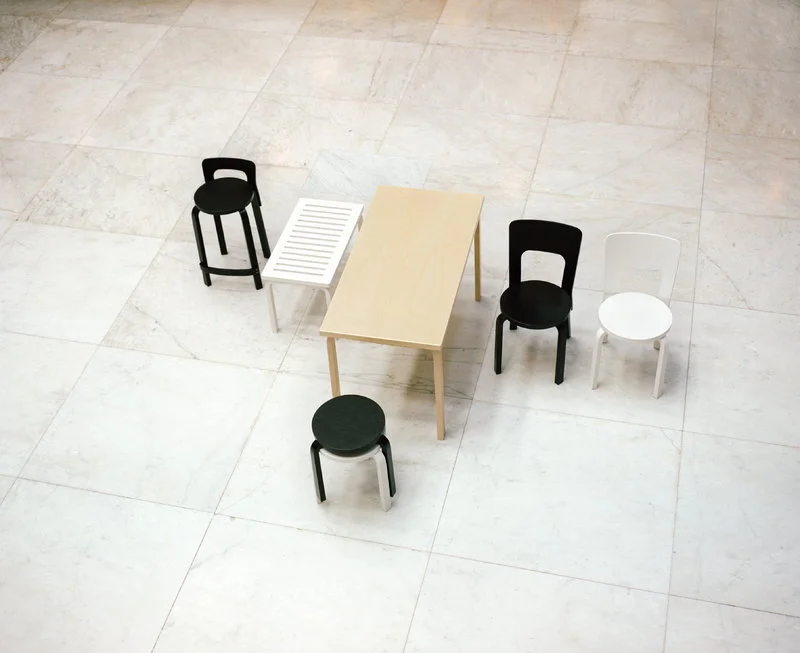 Artek Aalto Bench 153B, White 5 Artek Aalto Bench 153B, White - Image 3