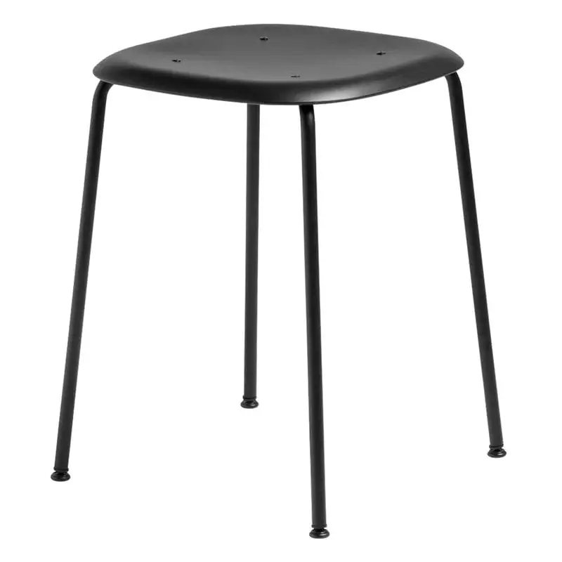 HAY Soft Edge 75 Stool, Black 3 HAY Soft Edge 75 Stool, Black