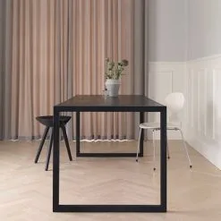 By Lassen ML42 Stool, 48 Cm, Black Stained Beech -Stools Store 21ByLAssenSS2017 iso HV