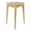 FDB Møbler J160 Stool, Lacquered Oak -Stools Store 221FDBMbler AK