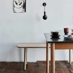 Skagerak Hven Bench, Untreated Oak -Stools Store 23 Hvenbench iso MH