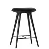 Mater High Stool, 69 Cm, Black Stained Beech -Stools Store 33Mater iso HV