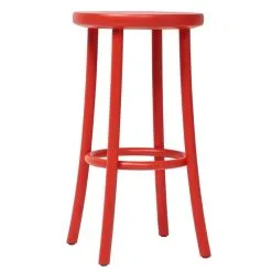 Mattiazzi MC18 Zampa Bar Stool, Red
