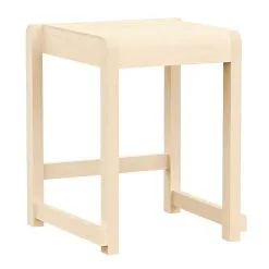 Frama Low Stool 01, Natural Wood