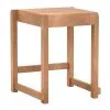 Frama Low Stool 01, Warm Brown Wood -Stools Store 406Frama AK