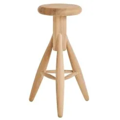 Artek Rocket Bar Stool, Oak