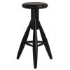 Artek Rocket Bar Stool, Black 1 Artek Rocket Bar Stool, Black -Stools Store 414Artek AK