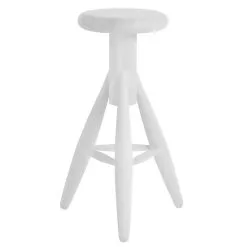 Artek Rocket Bar Stool, White