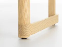 Artek Atelier Bar Stool, 65 Cm, Lacquered Ash -Stools Store 4645736 Atelier Bar Stool detail cross bar ash natural master