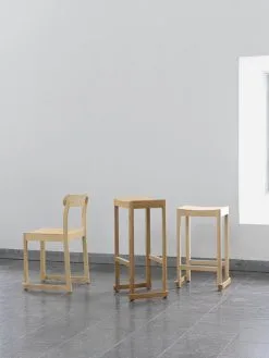 Artek Atelier Bar Stool, 75 Cm, Black -Stools Store 4809304 Atelier Bar Stool Atelier Chair Fmamily portrait photo Erik Undehn master