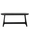Massproductions Albert Bench, Black Stained Oak -Stools Store 4Albert HV