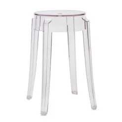 Kartell Charles Ghost Stool, 46 Cm