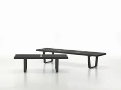 Vitra Nelson Bench, Long, Black Ash -Stools Store 5080237 Nelson Bench black Group master