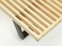 Vitra Nelson Bench, Short, Ash -Stools Store 5080250 Nelson Bench natur Detail master