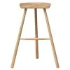 Form & Refine Shoemaker Chair No. 78 Bar Stool, White Oiled Oak 2 Form & Refine Shoemaker Chair No. 78 Bar Stool, White Oiled Oak -Stools Store 50Form and refine 19 TH