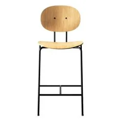 Sibast Piet Hein Counter Stool 65 Cm, Black - White Lacquered Oak