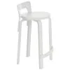 Artek Aalto High Chair K65, White -Stools Store 533Artek AK