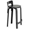 Artek Aalto High Chair K65, Black -Stools Store 534Artek AK