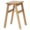 Form & Refine Angle Foldable Stool, White Oiled Oak -Stools Store 53Form and refine 19 TH