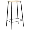 Frama Adam Stool, 76 Cm, Oak - Matt Black -Stools Store 53Frama18 iso TH