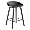 HAY About A Stool AAS32, 65 Cm, Black Oak - Black