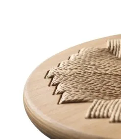 FDB Møbler J165B Bar Stool, 75 Cm, Natural Oak -Stools Store 5700380933213 28329