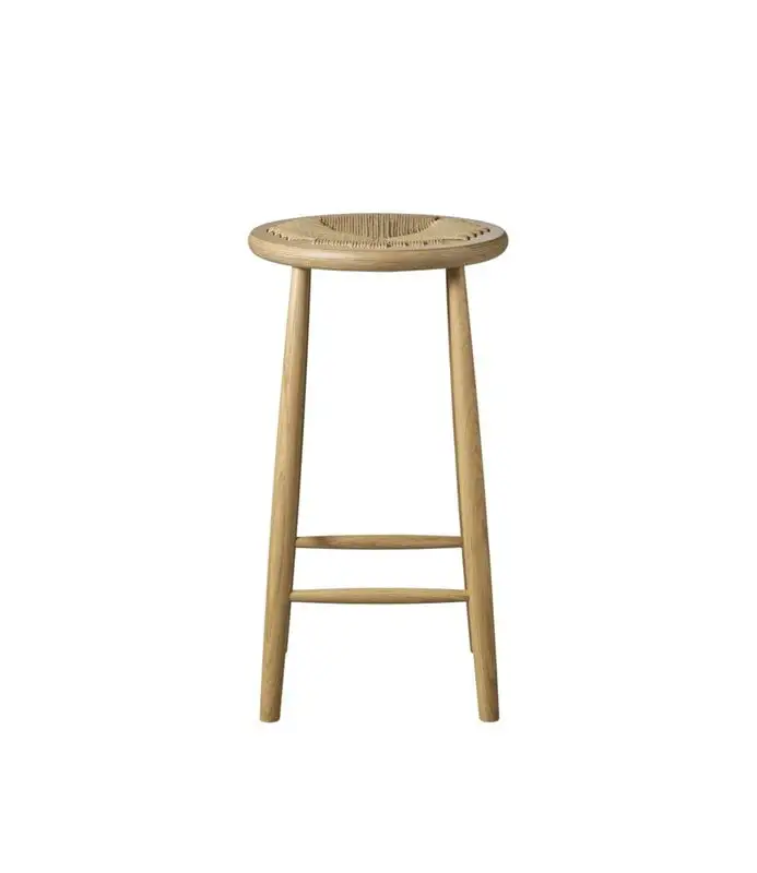 FDB Møbler J165C Counter Stool, 65 Cm, Natural Oak 4 FDB Møbler J165C Counter Stool, 65 Cm, Natural Oak - Image 2