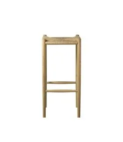 FDB Møbler J164B Bar Stool, 77 Cm, Natural Oak -Stools Store 5700383734329 28129