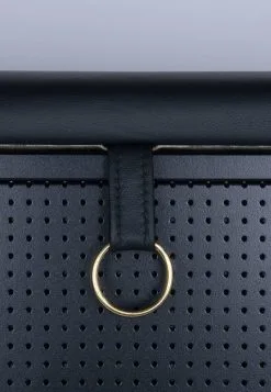 Maze Frank Storage Bench, Black -Stools Store 6002 Frank black close up 28300dpi29