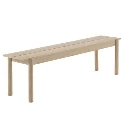Muuto Linear Wood Bench 170 X 34 Cm, Oak