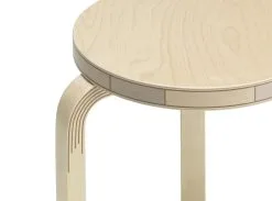 Artek Aalto Stool 60, Kontrasti -Stools Store 7358256 Kontrasti close up cut out master