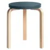 Artek Aalto Stool 60, Blue - Birch -Stools Store 821Artek iso19 TH